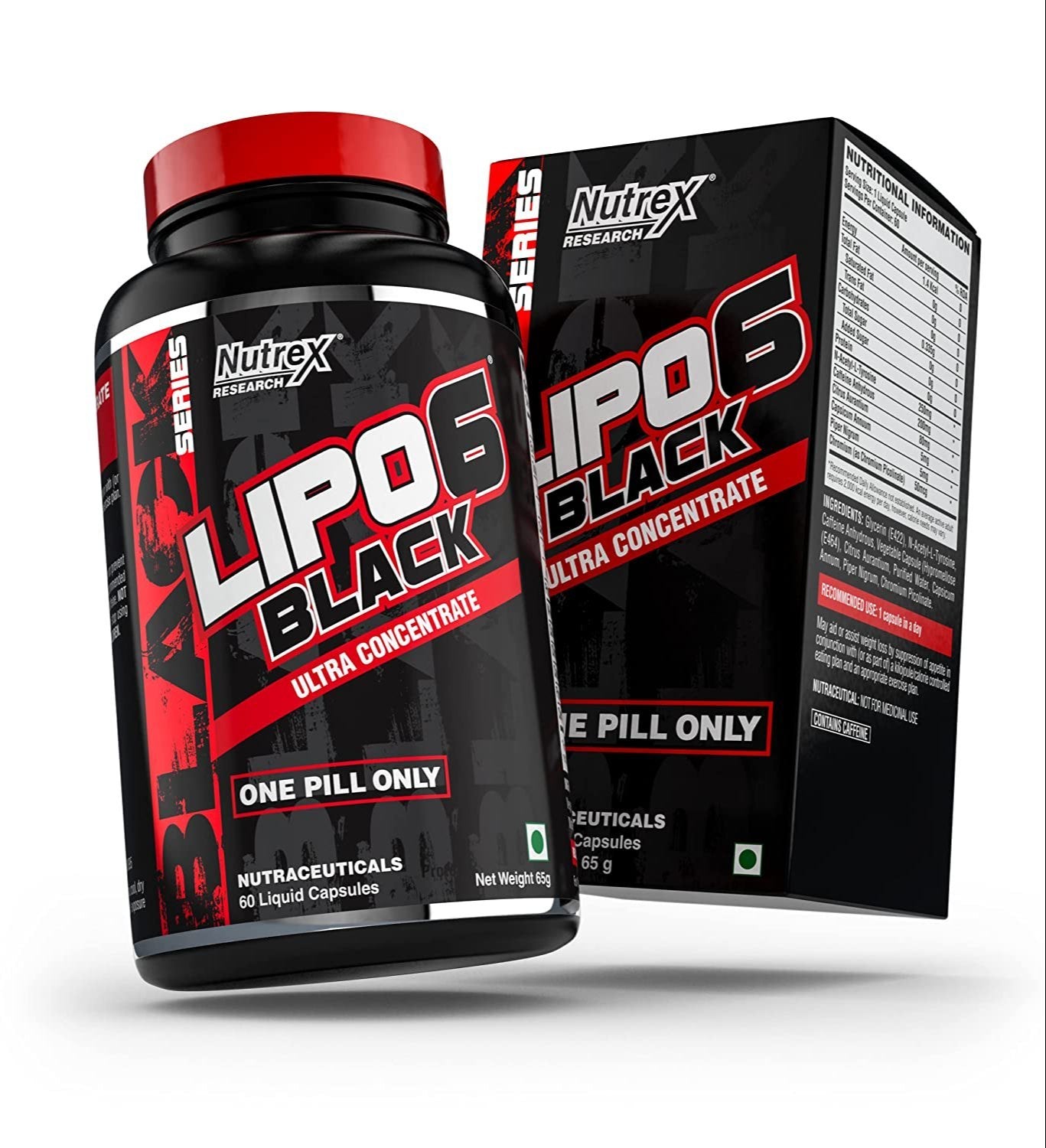 LIPO 6 Black Ultra Concentrate Nutrex