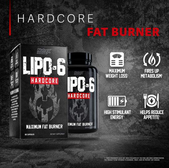 LIPO 6 Hardcore Nutrex