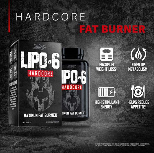 LIPO 6 Hardcore Nutrex